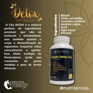 Health Detox Soluvel - Adriana Rodrigues Academy